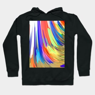 Colorful Curves Lines Hoodie